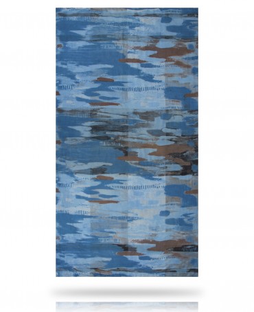 Палантин Женский SN40-VAGUES/BLEUE